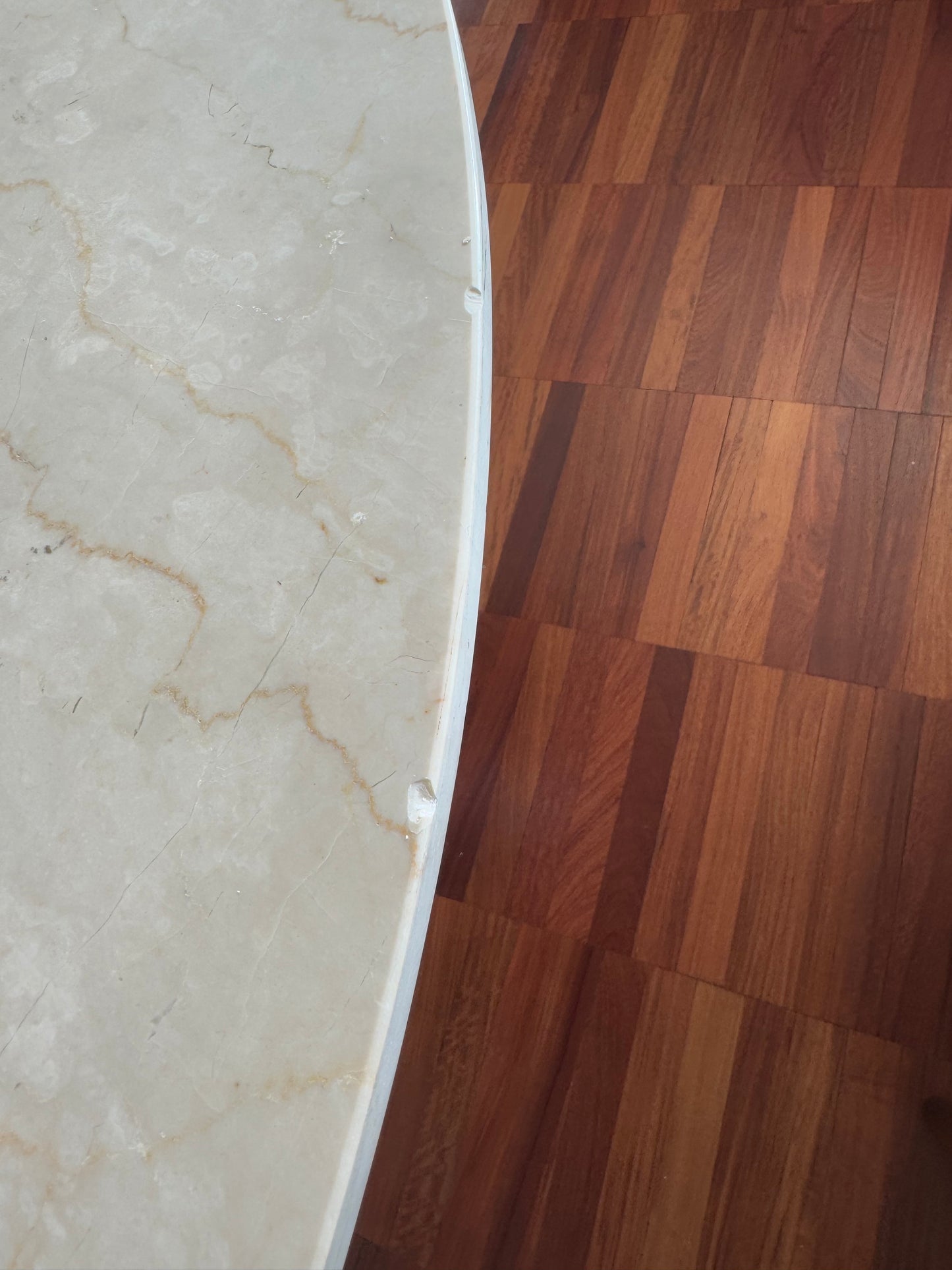 Botticino Marble Round Dining Table