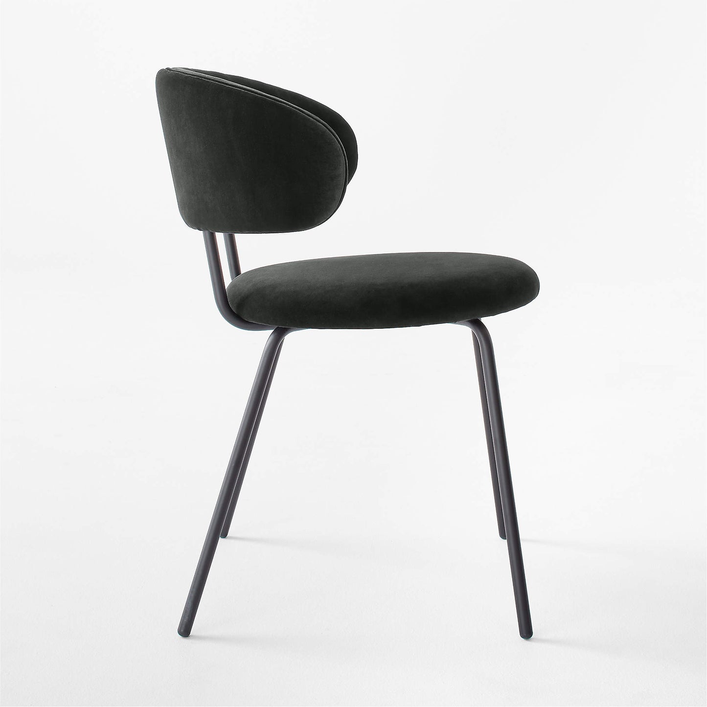 Mod Dining Chairs in Black Velvet