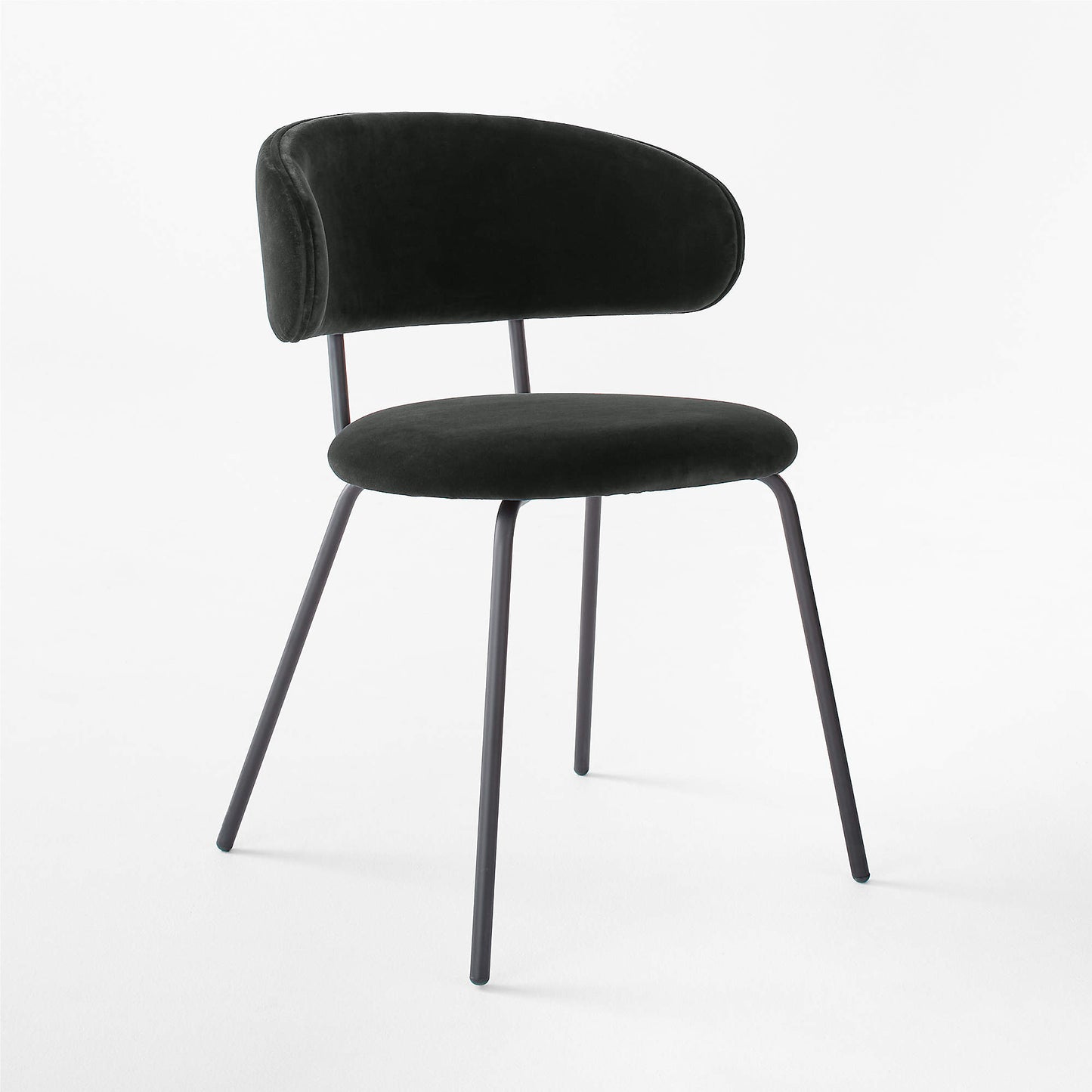 Mod Dining Chairs in Black Velvet