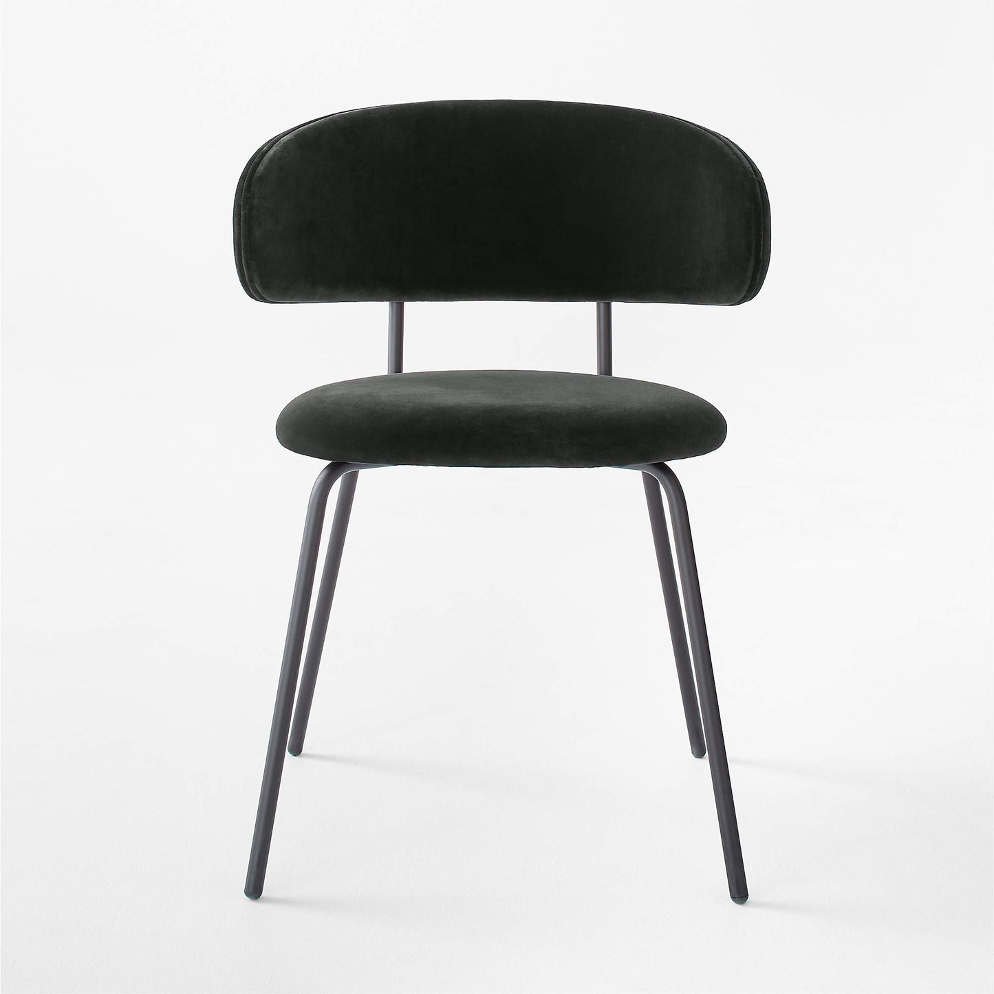 Mod Dining Chairs in Black Velvet