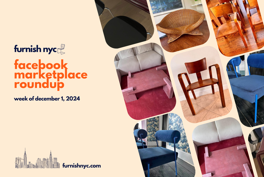 Weekly New York City Facebook Marketplace Furniture Roundup