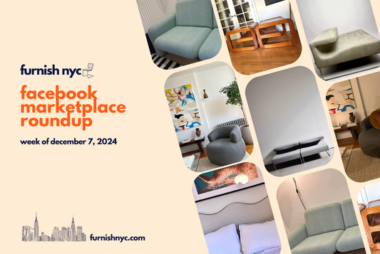 Weekly New York City Facebook Marketplace Furniture Roundup