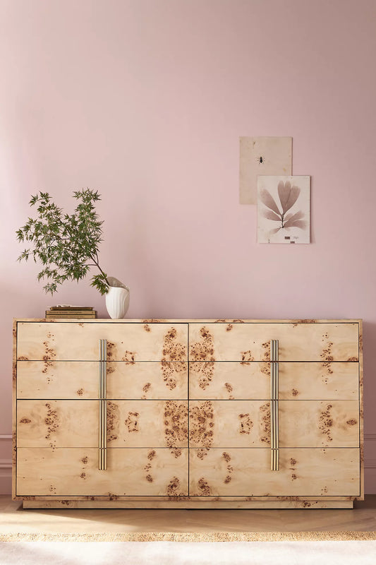 Burl & Brass 8-Drawer Dulcette Dresser by Anthropologie