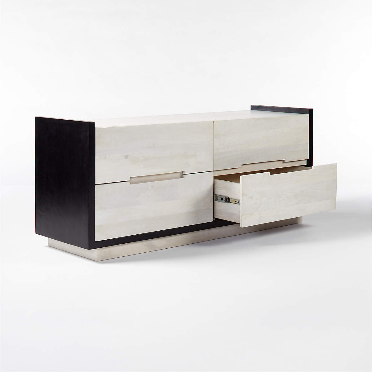 Whitewashed Beaufort 4-Drawer Dresser by CB2 Whitewashed Beaufort 4-Drawer Dresser by CB2