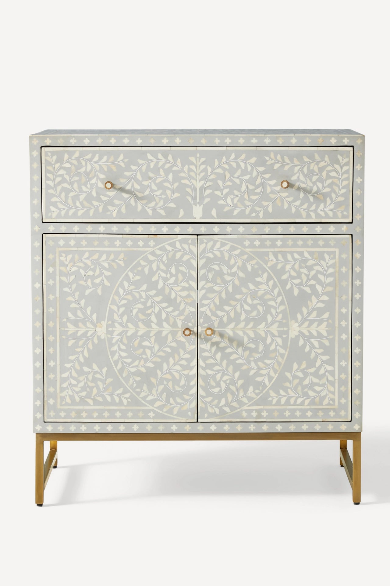 Scroll Vine Inlay Entryway Cabinet & Console by Anthropologie