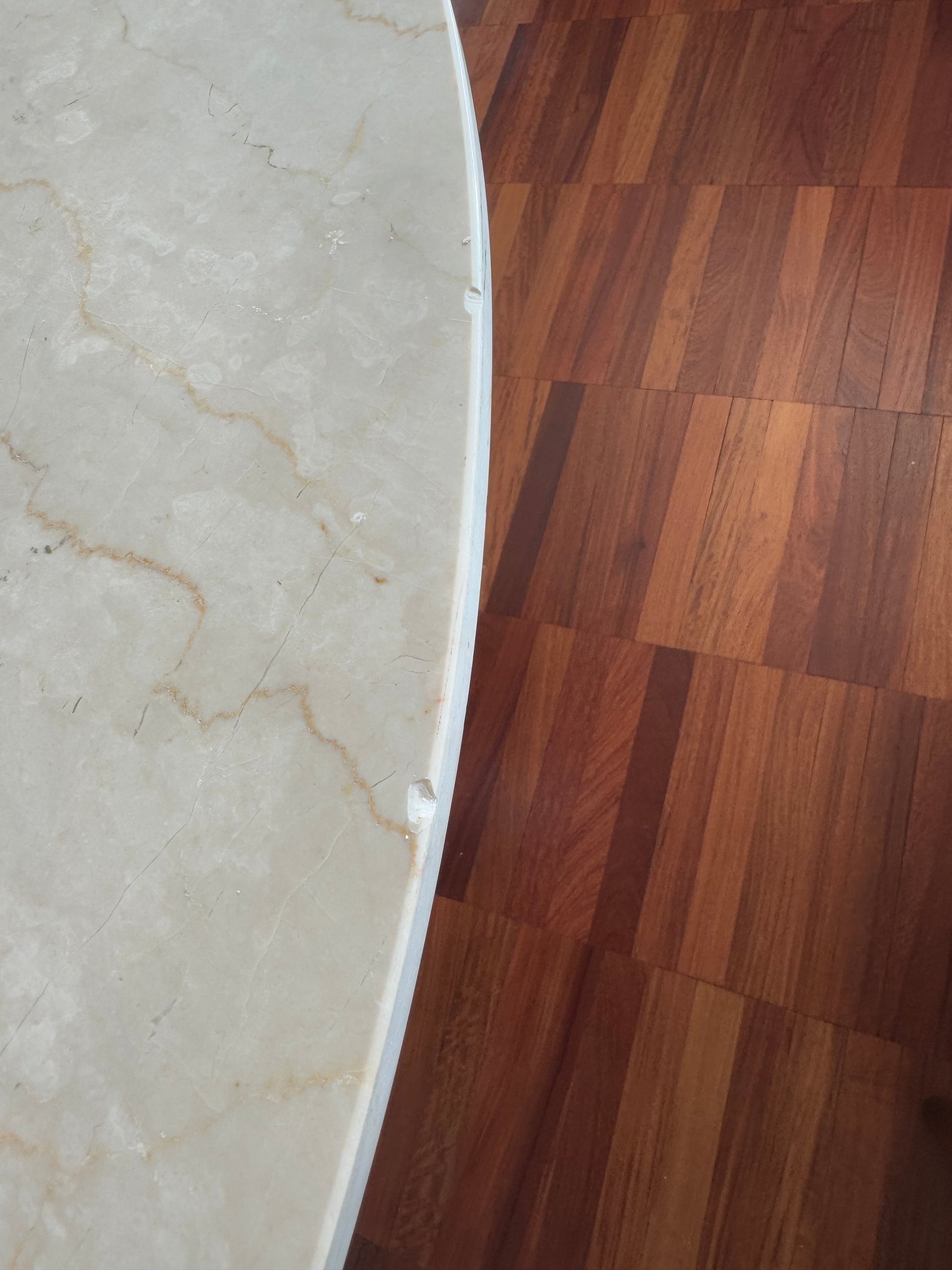 Botticino Marble Round Dining Table