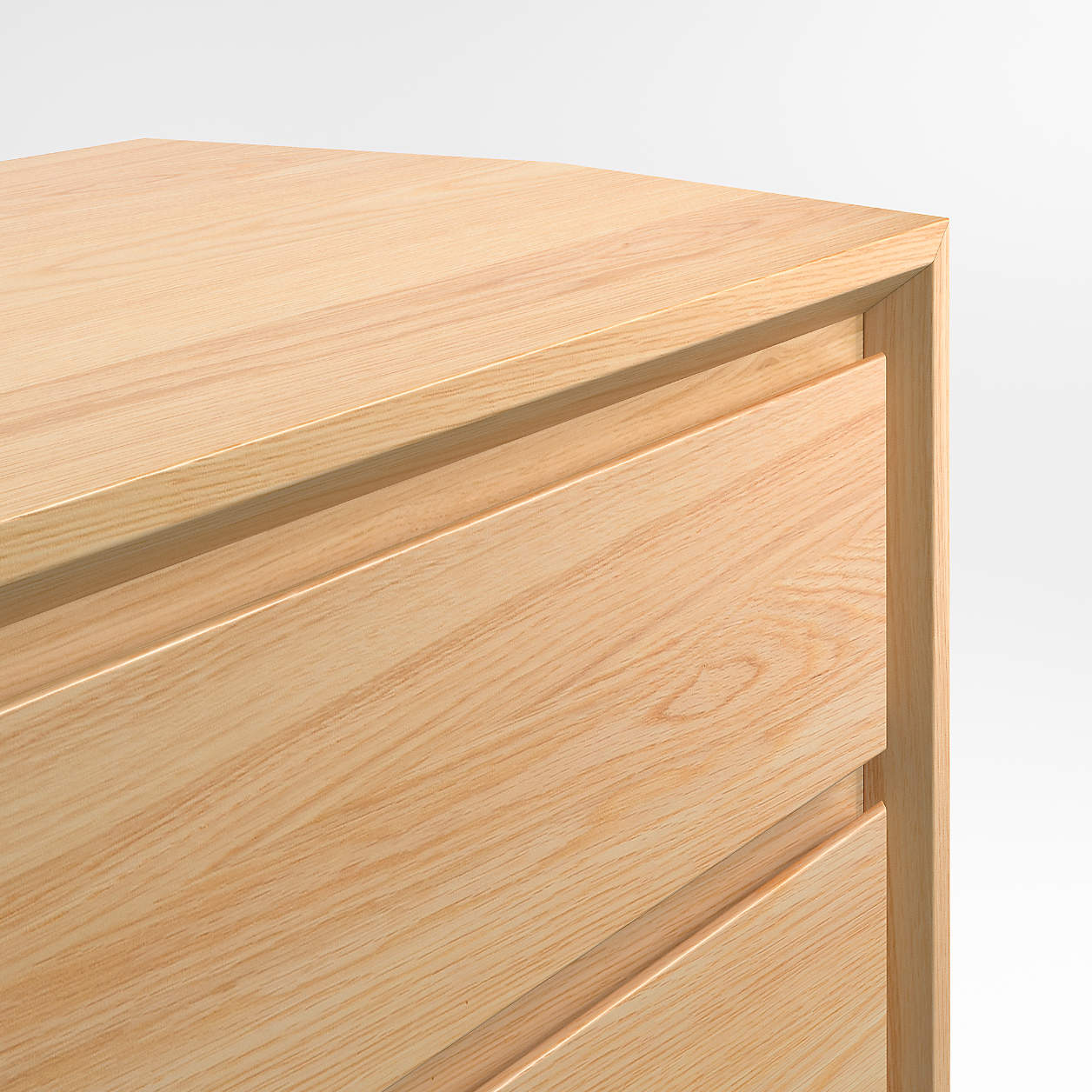 Oak 6-Drawer Dresser by Crate & Barrel