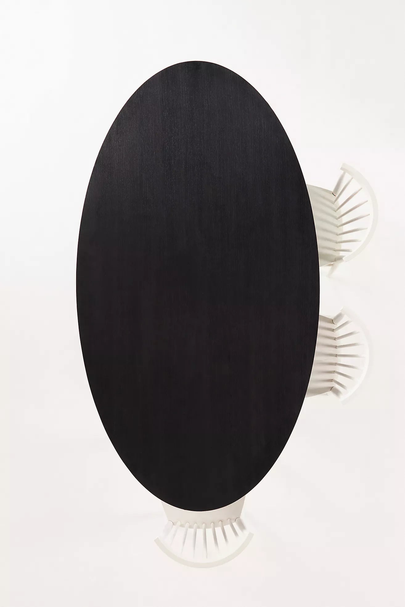 Sculptural Oval Dining Table