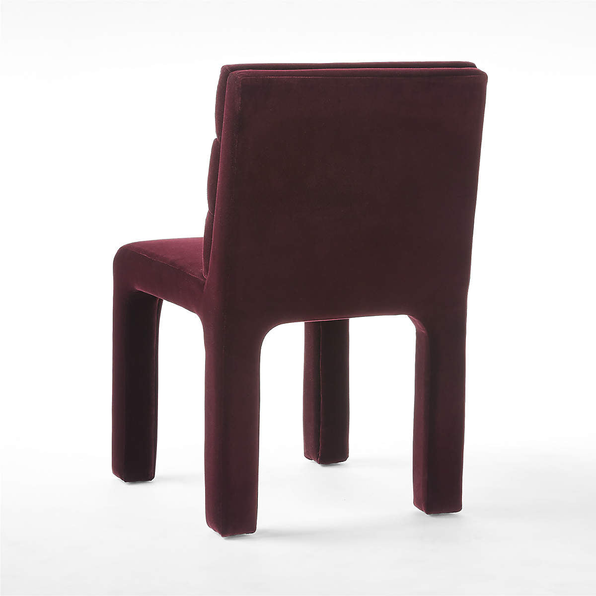 Castell Burgundy Velvet Dining Chairs by CB2