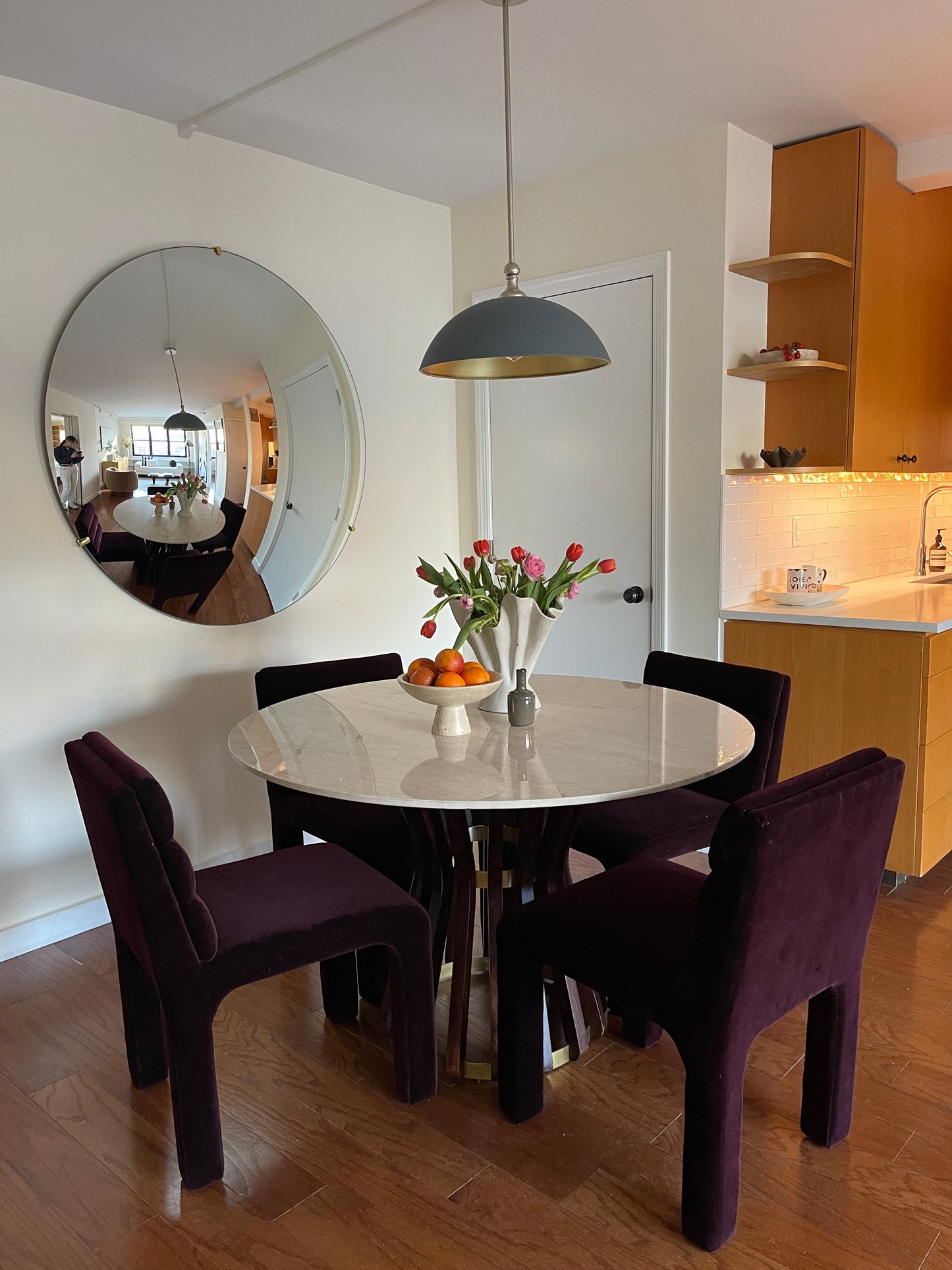 CB2 Vidro Convex Mirror
