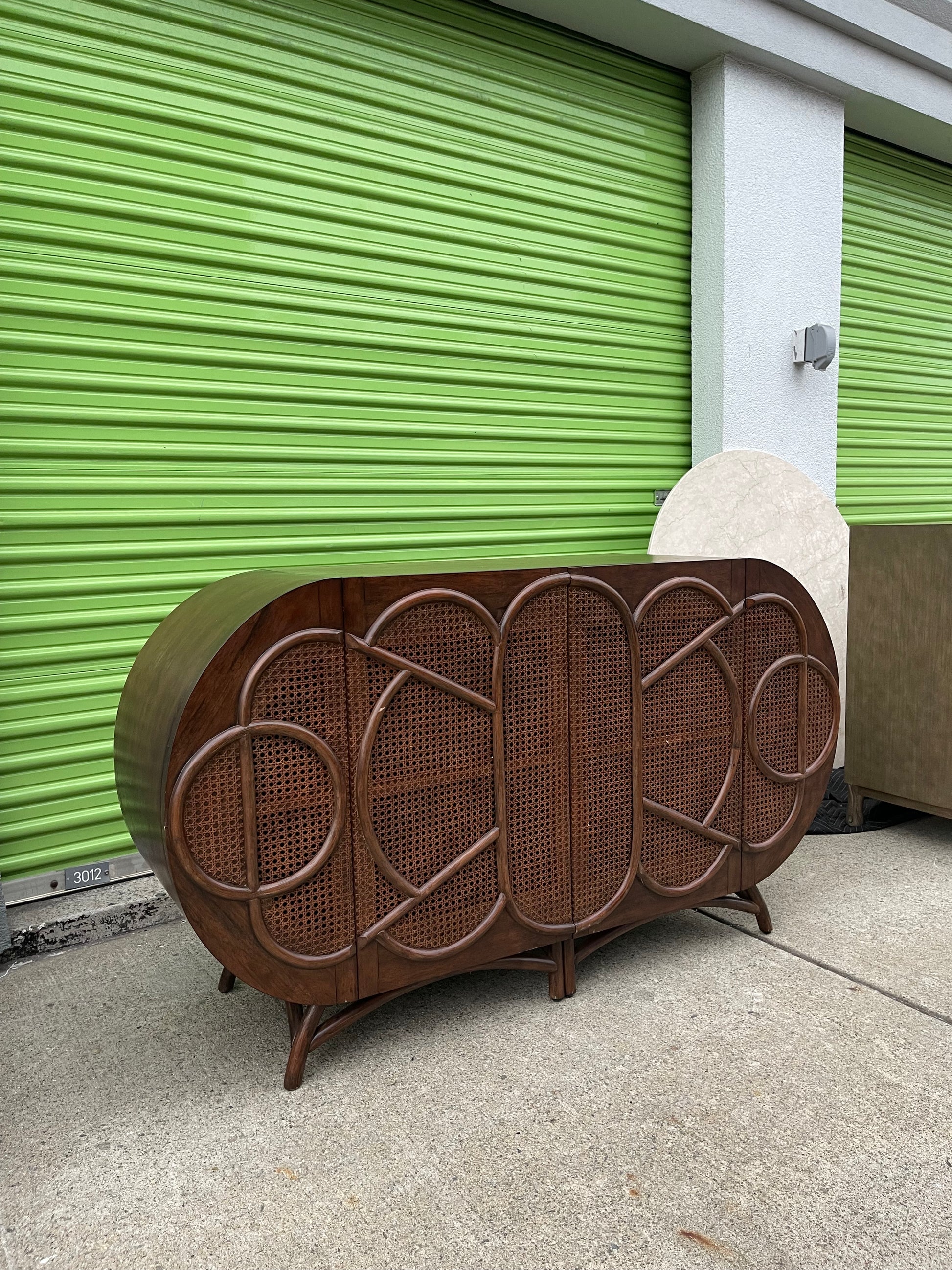 Anthropologie Ofira Cane Console & Sideboard