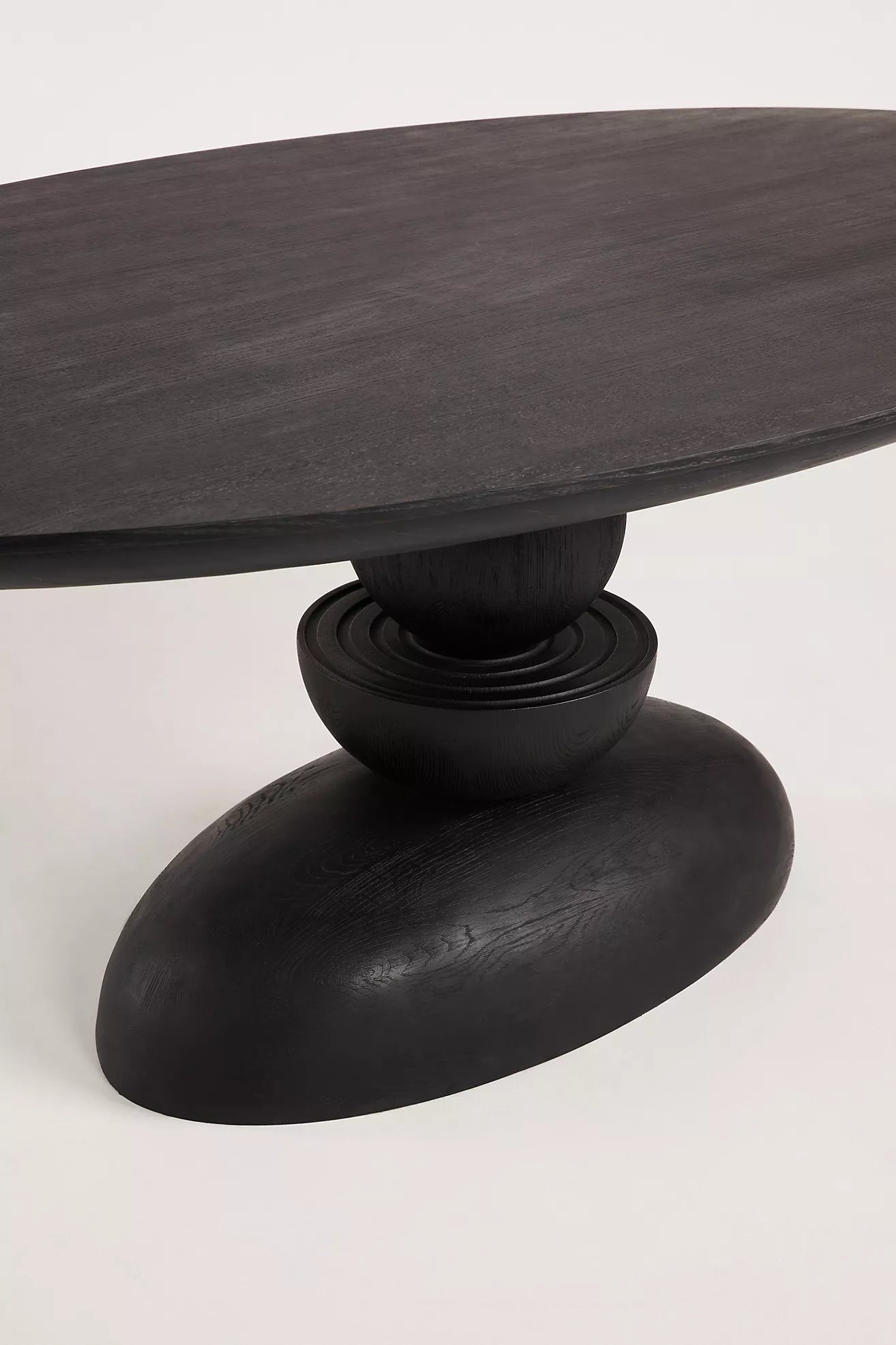 Sculptural Oval Dining Table