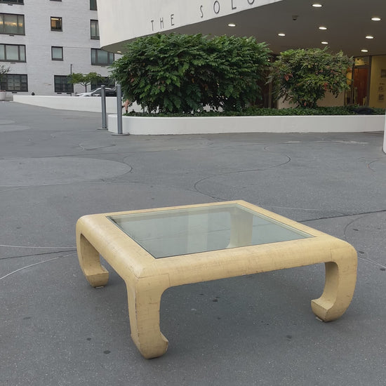 Postmodernist Karl Springer Coffee Table