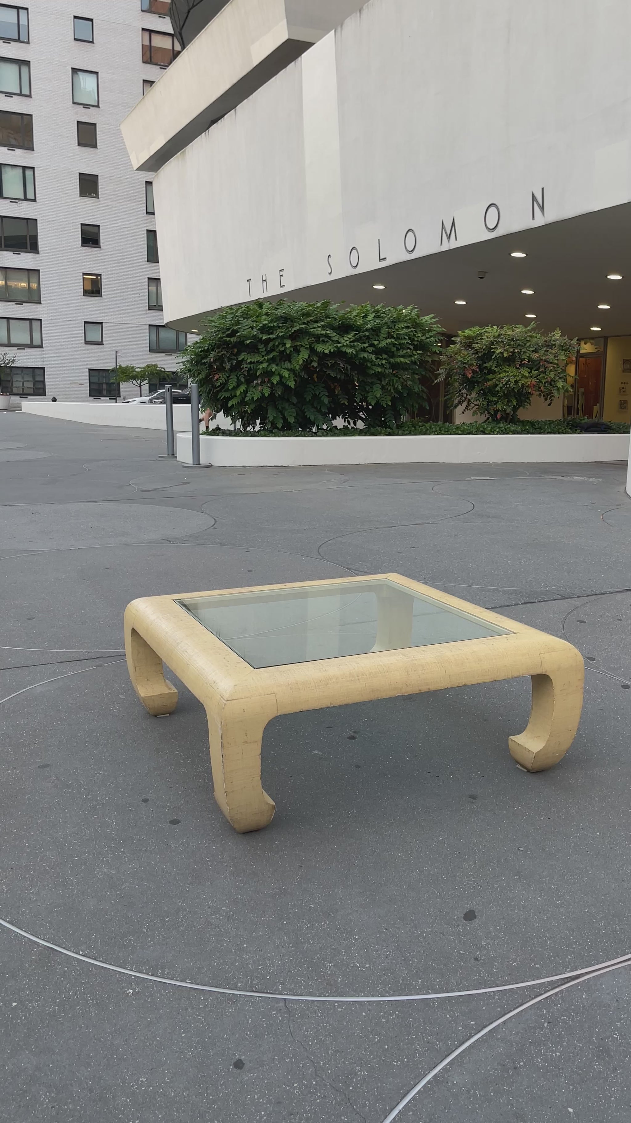 Postmodernist Karl Springer Coffee Table